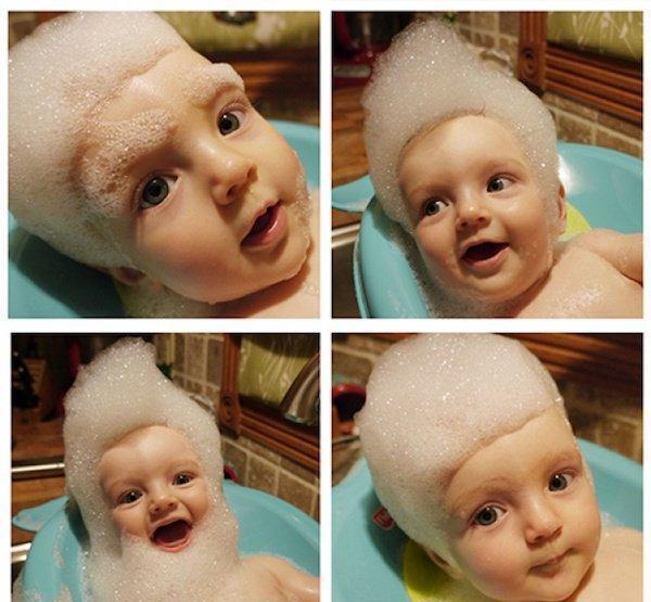 20张爆笑照片警告不能让爸爸带孩子, 没有最熊孩子只有更熊爸爸