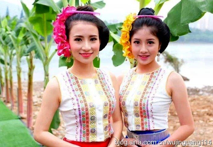 实拍: 傣族姑娘如仙女下凡一般漂亮(图)