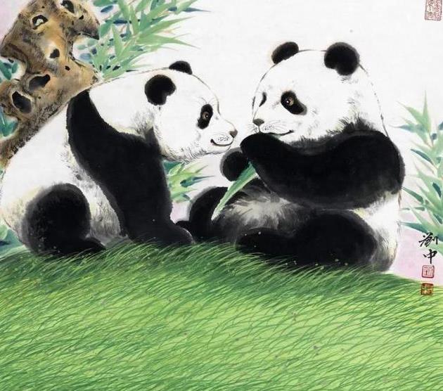 刘中动物画
