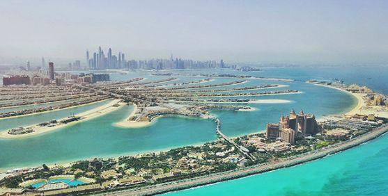 朱美拉棕榈岛,世界八大奇迹的人工岛,世界上最