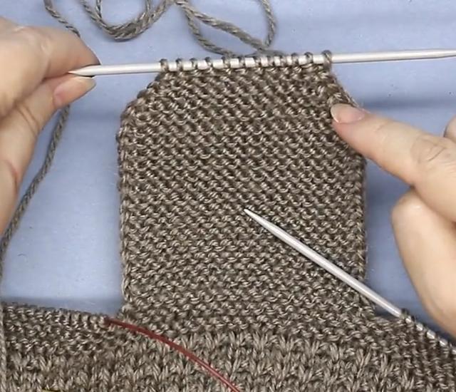 浅口袜子编织方法,教程很详细,跟着织一双