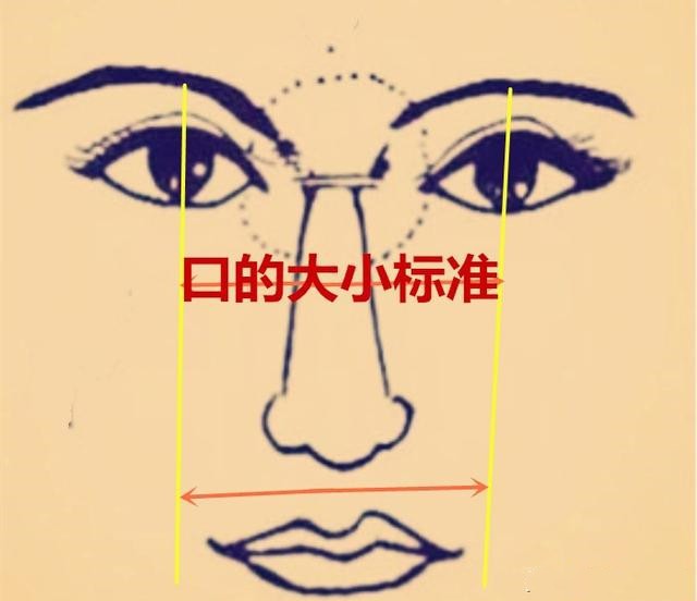 面相:口大容拳四方财,樱桃小嘴有福享!