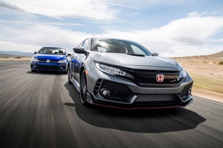 午饭后,炫酷思域+高尔夫R+福克斯RS靓图来一