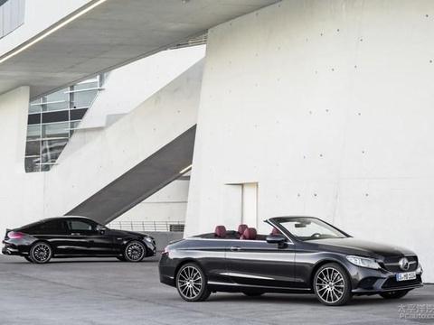 奔驰新款C级轿跑/敞篷版官图 体面过人