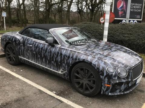 搭载W12发动机 曝全新欧陆GTC最新谍照