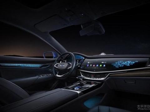 吉利博瑞GE内饰曝官图 推创新未来星空舱