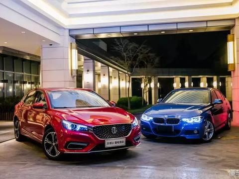 MG6插电混动叫板宝马3！怼完思域怼宝马，佩服