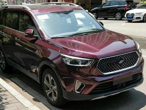 长安欧尚COS1°实车曝光，Logo逼格十足，4.8米车身比肩汉兰达！