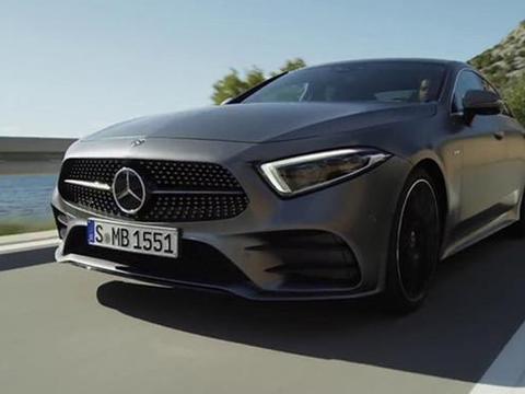 首台18款奔驰CLS已挂牌上路, 这颜值逆天, 奥迪A7要倒大霉了