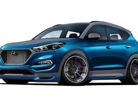 最新现代途胜Sport概念，外观变化最大，喜欢吗？