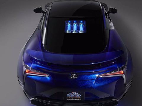 2018款雷克萨斯LC 500黑豹，酷到没朋友，日本顶级豪华轿跑车！