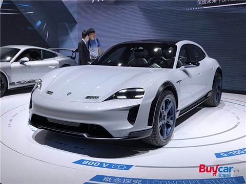 2018北京车展  电气化的跨界车 保时捷Mission E Cross Turismo