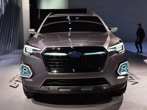 这款斯巴鲁 VIZIV 7，整车进口而来，可以说是途昂最大杀手！