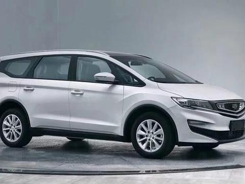 为赢宝骏也是拼了！吉利新车比宋MAX漂亮，气势超GL8，仅9万起