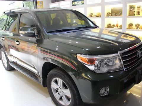 丰田陆地巡洋舰改装黄金声学GR165套装--乌鲁木齐慧声发烧改装