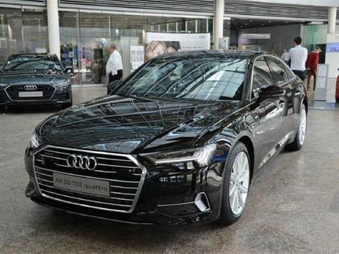 全新奥迪A6到店，外观比5系更运动，光凭内饰就能打败奔驰宝马！