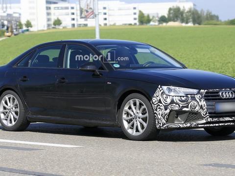 小号A8？奥迪新A4谍照现身：外形更激进