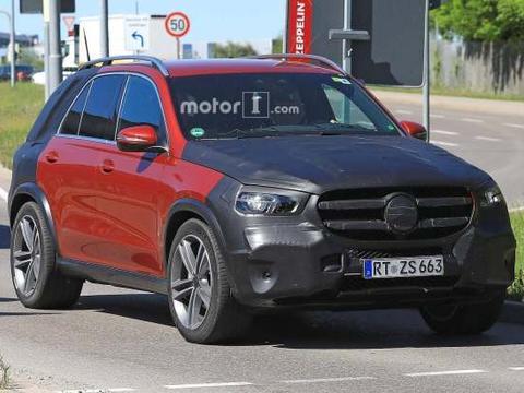 X5劲敌 全新一代奔驰GLE低伪谍照曝光