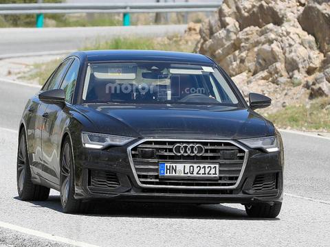 奥迪全新S6路试谍照曝光，最快明年初期亮相