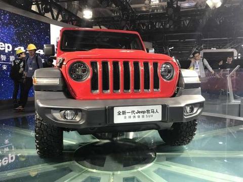 Jeep全新牧马人北京车展实拍！七月份上市！