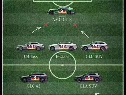 德国队指定接待用车 豪华奔驰Vclass