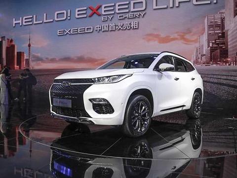 奇瑞高端品牌EXEED 首款SUV车型将在年底上市
