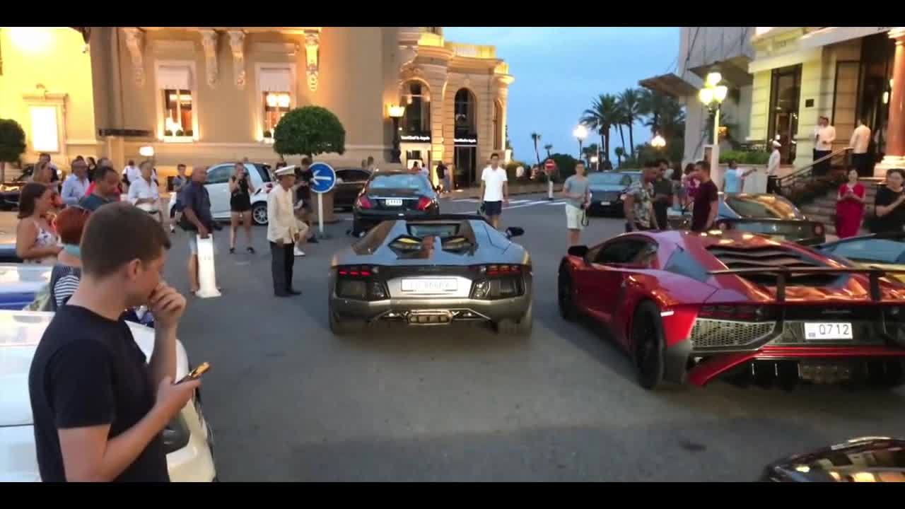 摩纳哥超级跑车系列！（laferrari,lamborghini...