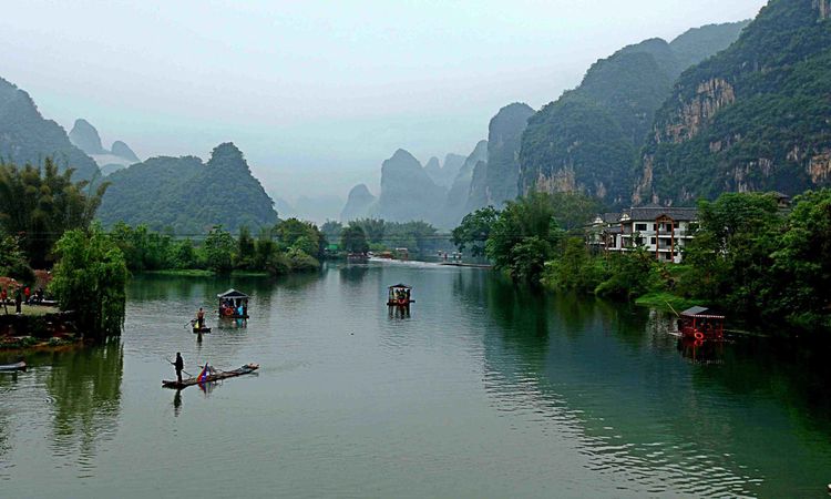 广西这些城市里的大江大河,一条比一条美,第一