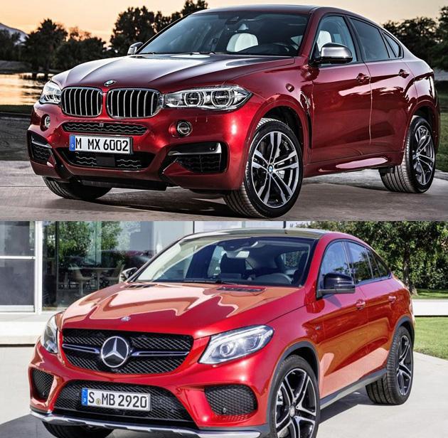 你出X6, 我出GLE;你又出X4, 我再出GLC;宝马说干嘛跟我?