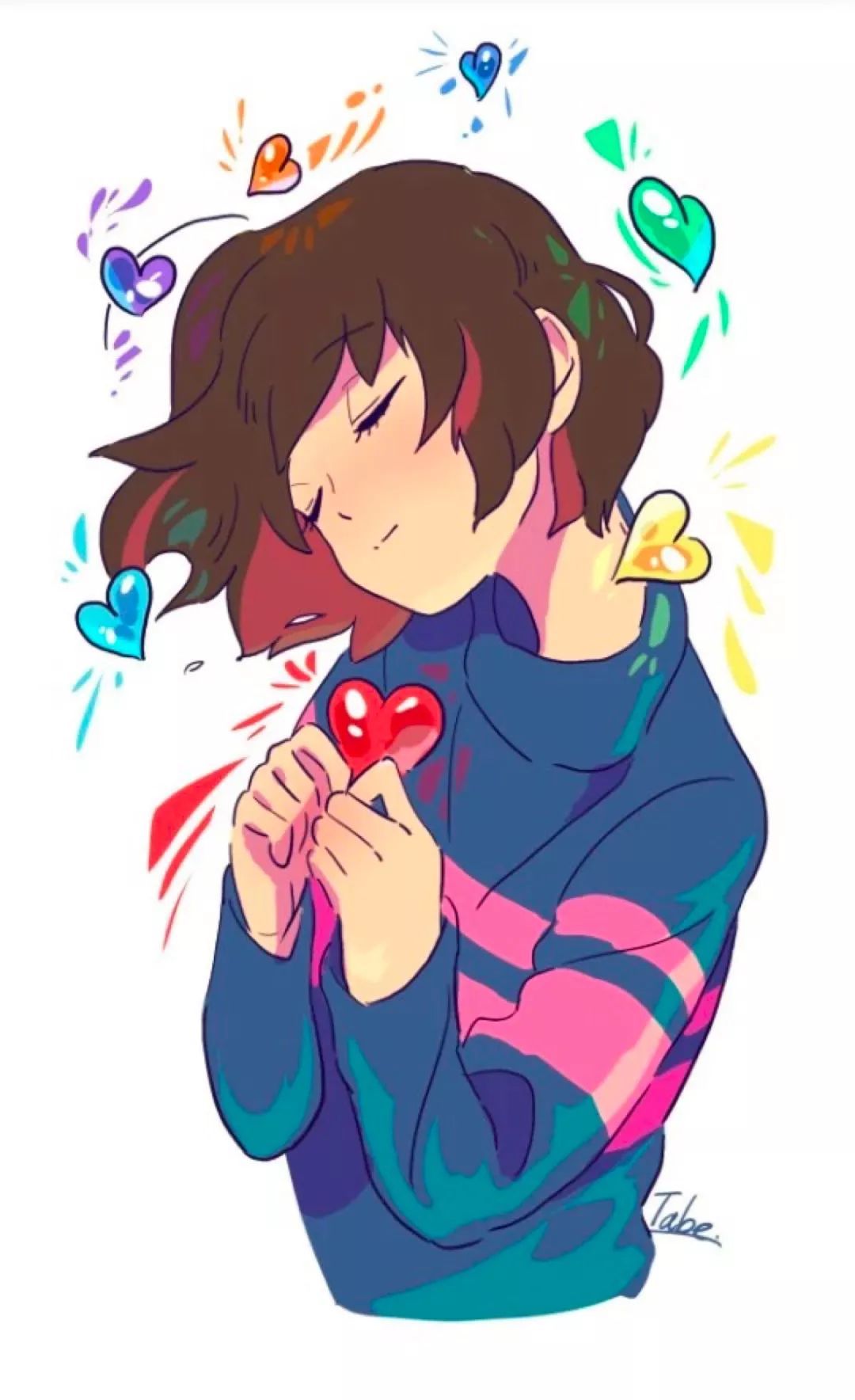 本期壁纸为frisk