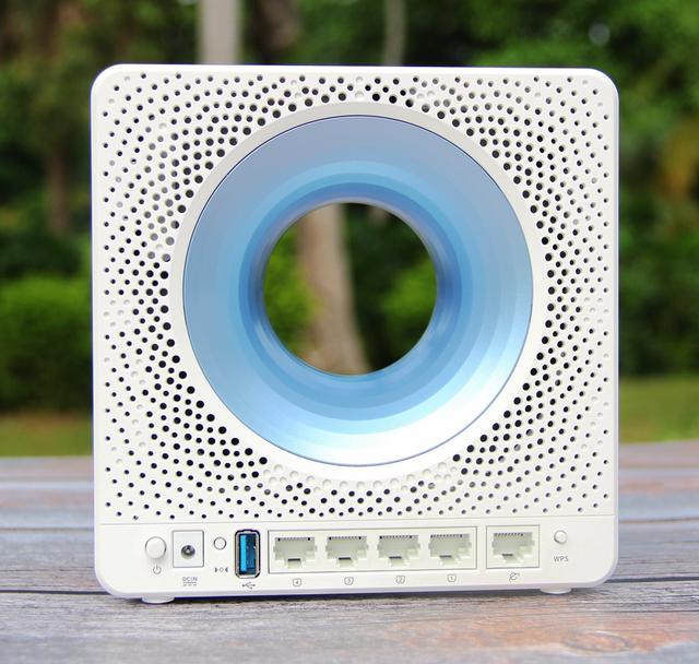 彰显居家路由之美--华硕Blue Cave