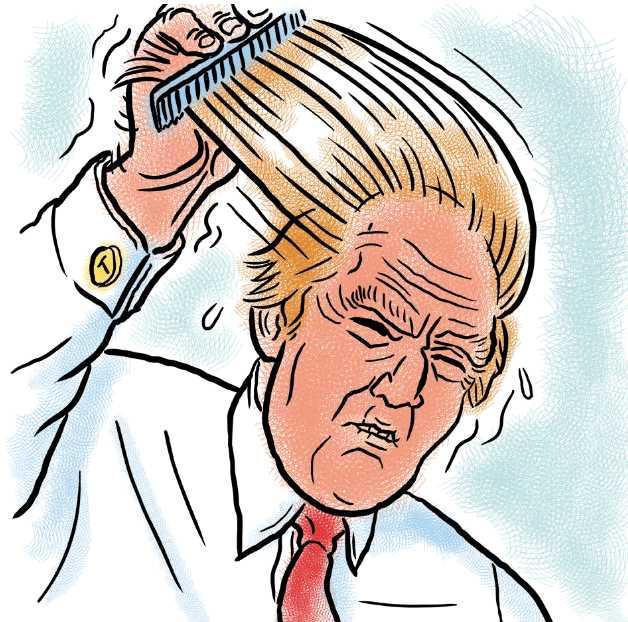 特朗普的发型有何难度怎样留成特朗普发型