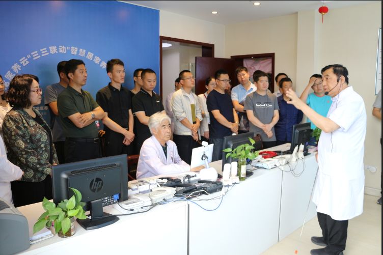 西安马应龙医院吸引延安安塞区委组织部考察党