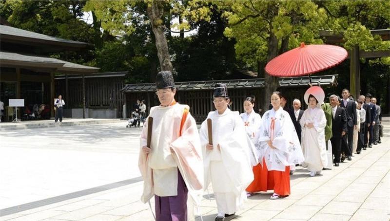 日本贵族婚礼揭秘, 秉承秦朝方士徐福留下的传统
