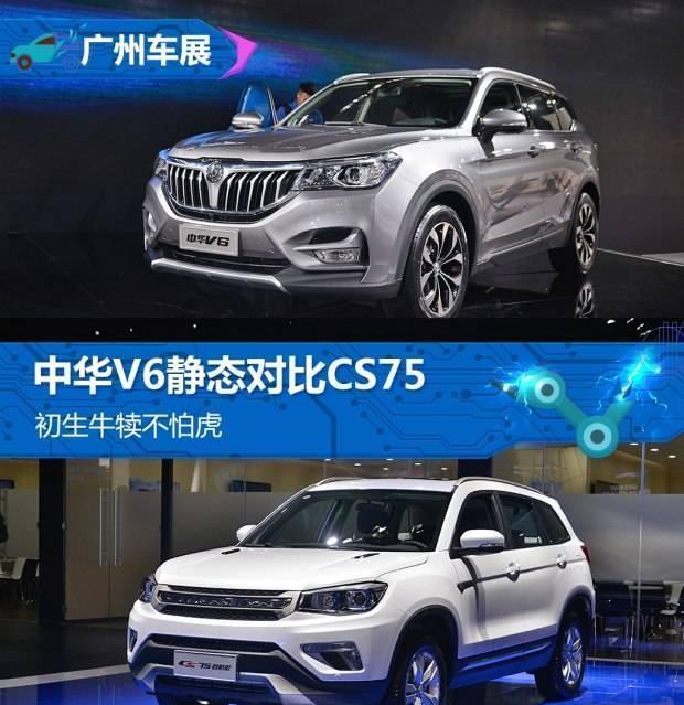 初生牛犊不怕虎 中华V6对比长安CS75