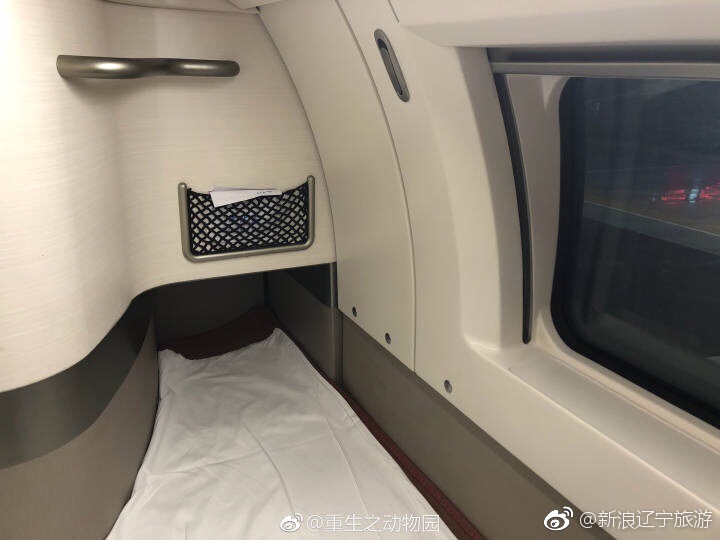 d312南京—北京南crh2e纵向卧铺动车组.私密性好,一铺一窗