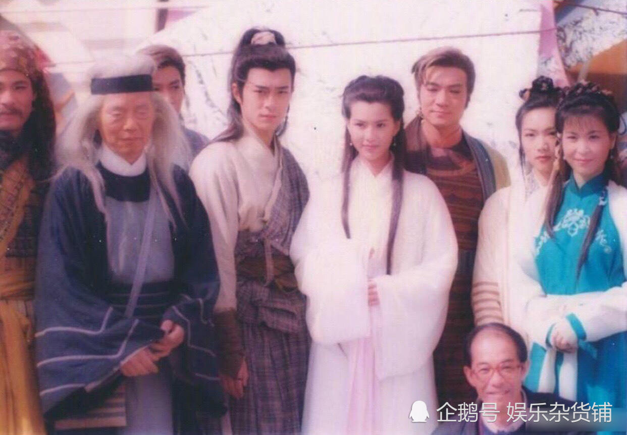 95版《神雕侠侣》幕后旧照,满满的回忆杀