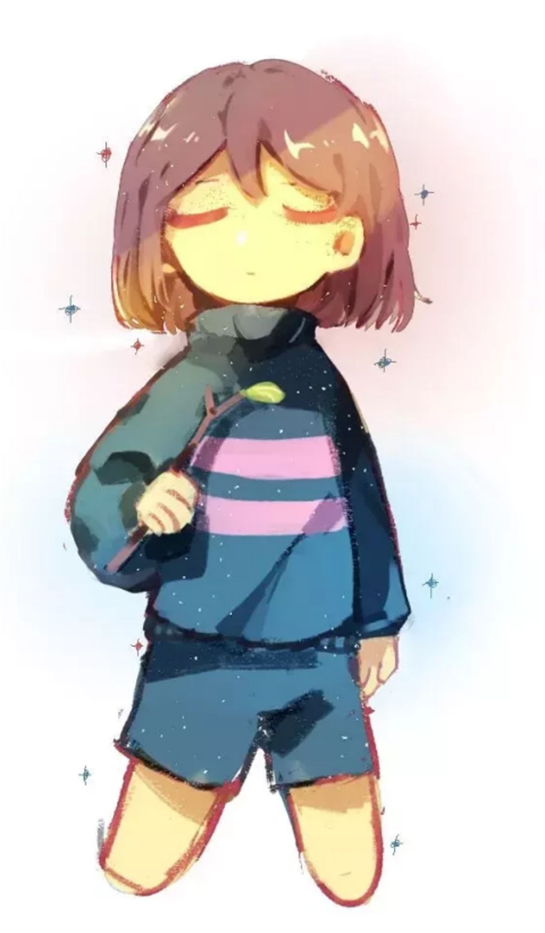 本期壁纸为frisk