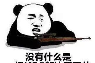 落地两把枪,一把98k一把SLR,你会选择哪把?