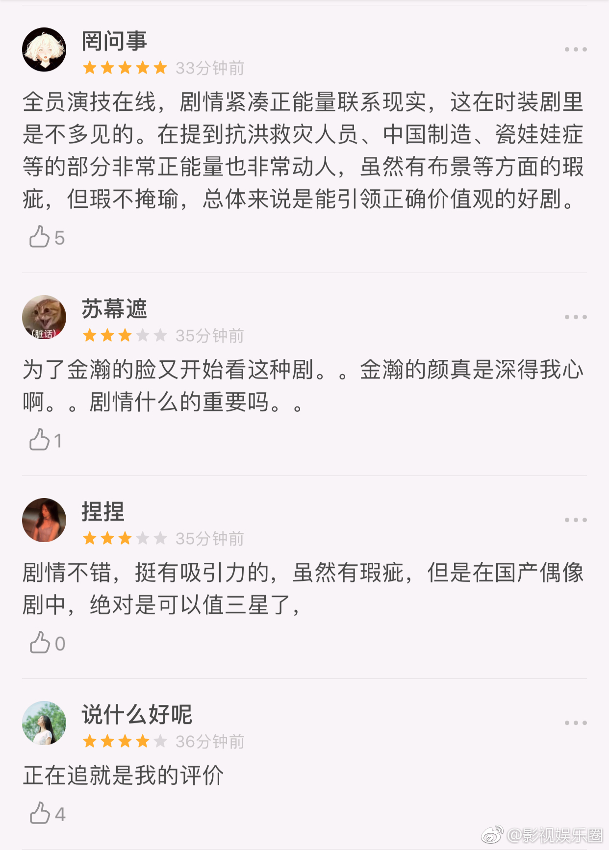 赵丽颖 金瀚 电视剧《你和我的倾城时光》豆瓣