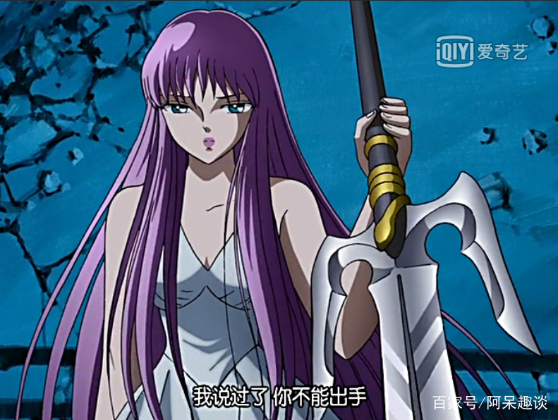 《圣斗士星矢》雅典娜可以接住黄金圣斗士的招式,她一直隐藏实力
