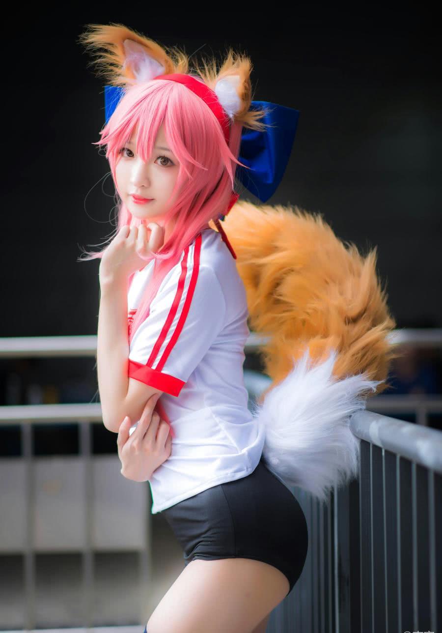 cosplay狐狸,cosplay 古装 超美腻 肤白貌美的小姐姐狐狸妲己cosplay秀