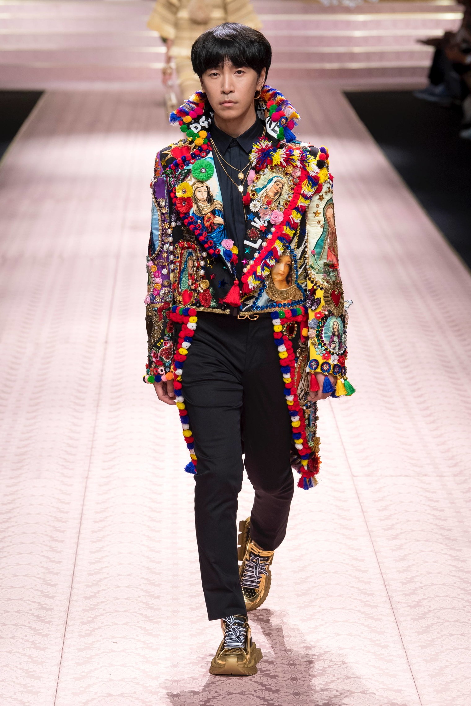 杜嘉班纳DolceGabbana 米兰时装周2019春的