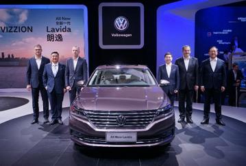 大众最成功的紧凑车朗逸换代车型朗逸Plus闪耀北京车展