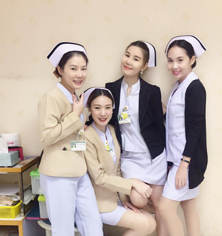 泰国一家医院,护士全是美女,网友大呼"好想生病"