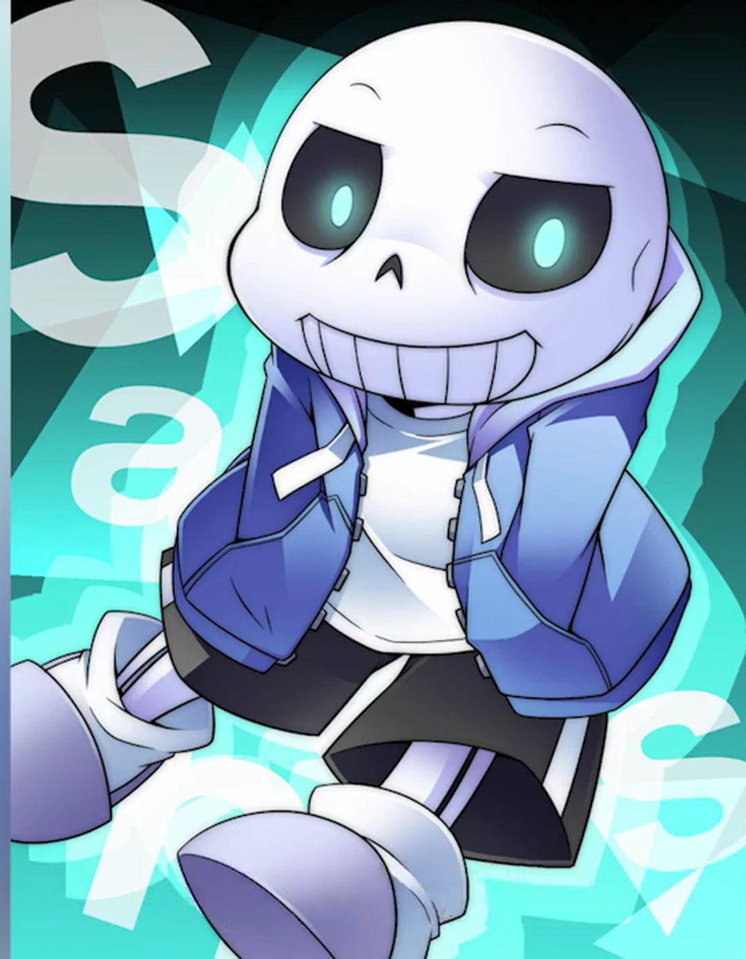 本期壁纸为"sans"