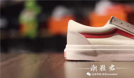 万斯36周年GD权志龙上脚同款万斯白红开箱测