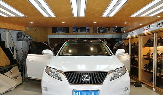 雷克萨斯RX270改装法国BLAM汽车音响-好音质你说了算