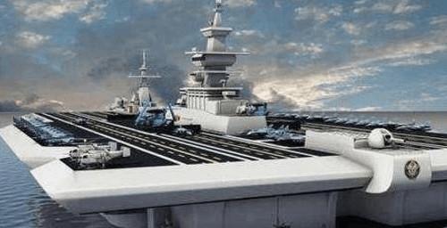 中国将造18万吨超级双体航母，大国领海谁可称王?