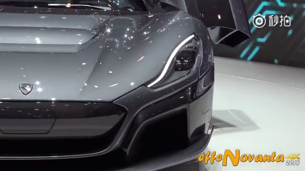 纯电动跑车 实拍Rimac Concept Two！  ​